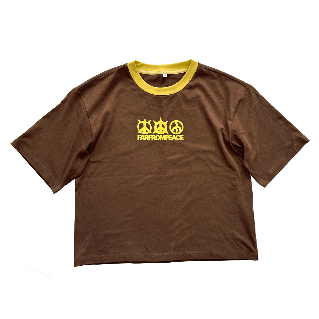 BROWN TEE