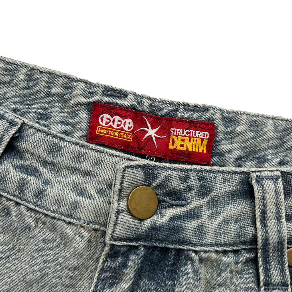 BLEACHED DENIM